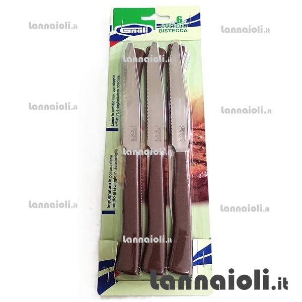COLTELLI BISTECCA PZ.6 GNALI gnali